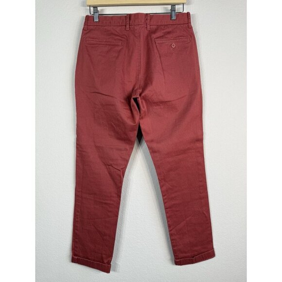 J.Crew‎ 770 Straight-Fit Stretch Chino Pants Men’s W30 X L32(31) Dusty Rose - Picture 3 of 13